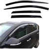 AUTO CLOVER Autoclover, set da 4 frangivento, per Kia Sportage 2010-2015, color fumo