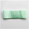Italian Options Fiocchi piatti in raso autoadesivi, confezione da 12 pezzi, larghezza fiocco 5 cm, colore: menta