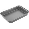 Chef Aid Teglia per arrosti in acciaio antiaderente, misura 36,5 x 24,5 x 5,5 cm circa con lati profondi che la rendono una teglia ideale per arrosti, da utilizzare per carne, verdure, contorni e altro