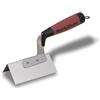 Marshalltown Cazzuola ad angolo esterno Marshalltown con manico DuraSoft, perfetta per la costruzione di muri a secco e l'isolamento termico, dimensioni della cazzuola: 108x51 mm