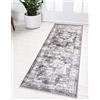 Unique Loom Sofia Collection - Tappeto tradizionale vintage ispirato alla francese, motivo Area Rug, colore: grigio/grigio chiaro