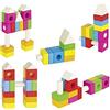 Goki -58589 Puzzle 3DGOKIMODOLLI edilizia, Multicolore (58589)