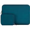 MOSISO 16 pollici Custodia Laptop, 15-15,6 pollici Borsa PC Compatibile con MacBook Pro 16, HP, Acer, Dell, Lenovo, ASUS Quaderno, Neoprene Borse Computer con Custodia Piccola, Deep Teal