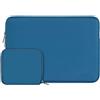 MOSISO 13,3 pollici Custodia Laptop, 13-13,3 pollici Borsa PC Compatibile con MacBook Air/Pro 13/Pro 14 M5 M4 M3 M2 M1, HP Dell Lenovo, Neoprene Borse Computer con Custodia Piccola, Lago Blu