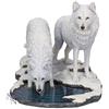 Nemesis Now Warriors of Winter Wolf Lisa Parker, Statua, 18 cm, Bianco