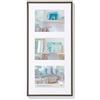 walther design Cornice Acciaio 3X 15x20 cm Galleria con passe-partout, New Lifestyle Cornice plastica KV320D