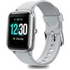 Fitpolo Smartwatch Orologio Fitness Tracker Uomo Donna, Bluetooth Smart Watch IP68 Cardiofrequenzimetro da Polso Contapassi Orologio Sportivo Cronometri GPS Condiviso Smartband per Android iOS
