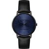 Lacoste Orologio Analogico al Quarzo da Uomo con Cinturino in Pelle Nero, Blu - 2011213