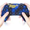 mciskin Controller di gioco Giocattolo sensoriale a bolle pop,Giocattolo antistress in silicone antistress,Gioco Antistress Rilassante per Adulti e Bambini,Giocattolo Sensoriale per Alleviare l'ansia