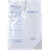 Teleflex Medical SACCA DI RACCOLTA URINA DA LETTO MONOUSO NON STERILE CAPACITA' 2000 ML CON TUBO DI RACCORDO LUNGHEZZA 130 CM DIAMETRO 5X7 MM VALVOLA DI NON RITORNO 1 GANCIO 30 PEZZI