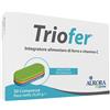 Aurora Biofarma Triofer Integratore di Ferro e Vitamina C, 30 Compresse