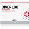 Omega Pharma Diver 100 Integratore Sistema Digerente e Intestinale, 20 Compresse