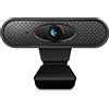 ATLANTIS WEBCAM P015-F935HD USB 2.0 Risoluzione 1920X1080 con Microfono SENS.F37 1/2.9CMOS - FPS:30 VISUALE 120° - P015-F935HD