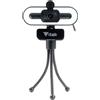 ITEK Webcam con Microfono W401L - Full HD, 30FPS, Luce LED 3 mode, USB, treppiede - ITWW401L