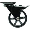 Headbourne 8276E Caster di Design, Poliuretano Nero, 75 mm