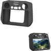 Taoke Compatibile con custodia in silicone con Sunhood Mini 3 Pro D JI RC Remote Controller-Balck
