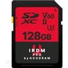 Goodram 128GB Scheda MicroSd Goodram V60 (UHS-II U3) IRDM PR [IRP-S6B0-1280R12]