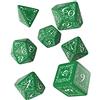 Q Workshop Elvish Rpg Full Dice Set, multicolore