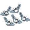Gibraltar Accessori aste piatti 5 Pezzi Vite a Farfalla 8mm standard SC-13E