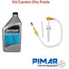 mercury quicksilver KIT CAMBIO OLIO PIEDE E INGRANAGGI FUORIBORDO QUICKSILVER GEAR LUBE 1 LT E POMPA