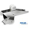 PIMAR Musone basculante di prua inox ASI 316 per ancore bruce trefoil trident max 10kg