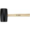 TOPEX Martello in gomma 72 mm / 900 g, manico in legno marca Neo tools