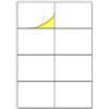 TownStix 150 Fogli, A4 Etichette Adesive Stampabili Adesivi Stampante, 8 per Foglio | 105 x 74,25 mm