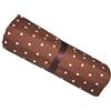 Russo Tessuti Grandfoulard Telo Copritutto Copridivano Copriletto Cuoricini Lucy 240x260 cm-Marrone