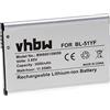 vhbw batteria sostituisce LG BL-51YF, EAC62858501 per smartphone cellulare (3000mAh, 3,85V, Li-Ion)