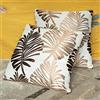 Ruyosn 2 pezzi federa cuscino letto 45x45 copricuscini testata divano sedia letto in Lino senza riempire, per Auto Soggiorno Camera da letto Ufficio Arredamento, Marrone