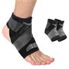 IPOTCH Paio di Cavigliera Sportiva Elastica Uomo Donna Compressione Caviglia Protezione di Piede Supporto Fascia Caviglia 