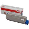 Oki TONER ORIGINALE OKI C610 NERO 44315308 8K