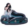 Nemesis Now Anne Stokes Sirens Lament Mermaid Enchantress Figurina, blu, 22 cm