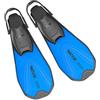 SEAC Zoom Pinne da Snorkeling con Cinghiolo Regolabile in 6 Posizioni Unisex Adulto Blu 39-41