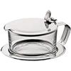 H&H Casalinghi 1030 Formaggera Jolly Vetro Acciaio Inox Utensili da Cucina