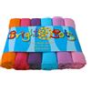 Bright Bots - panni quadrati in mussola, 70 cm (Confezione da 6)