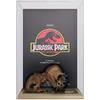FUNKO POP JURASSIC PARK MOVIE POSTER - T REX & VELOCIRAPTOR VINYL FIGURE NEW
