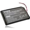vhbw Batteria LI-Polymer compatibile con NAVIGON 40 Easy, 40 Plus, 8390-40 Premium ZC01-0780, 384.00035.005 1200mAh