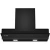 SIEMENS Hotte décor murale avec finition verre SIEMENS - LJ67BAM60 - L59,7cm/P29,8cm/H60cm - Noir