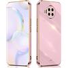 ILING Cover per Xiaomi Mi 10T Lite 5G Case, Silicone Colorato, Proteggi la Fotocamera, Custodia Antiurto Ultrasottile da Donna (Viola)