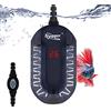 hygger Riscaldamento per Acquario, Mini Riscaldatore per Acquario 100 W Riscaldamento Regolabile per Acquario con Controller Esterno e Termometro Integrato per 25-50L