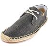 Kentti Uomo Lace Up Casual Canvas Slip on Espadrillas Piatte Nero 42 EU