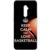 Mixroom - Cover Custodia Back Case in TPU Silicone Morbido per Oppo Reno 2Z Fantasia Love Basketball N1037