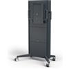 SMS Presence Mobile Flipster -carrello regolabile elettronicamente girevole -Update 2021 - fino a 84" | max. VESA 400x400 | carico max 150kg | grigio scuro