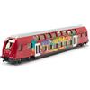 siku 1791, Treno a due piani, 1:87, Metallo e Plastica, Rosso, Con graffiti, Compatibile con altri veicoli siku