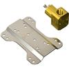 Rubinetteria Fantini 86008034A Corpo Incasso per Getto Laterale, Cromo