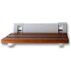 Essence Arredo Bagno Sedia a parete in legno teak per la sicurezza in doccia