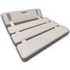 Essence Arredo Bagno Sedia a parete in pvc e alluminio per la sicurezza in doccia