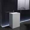 Arlexitalia Lavabo freestanding in resina bianca stone