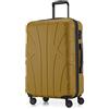 SUITLINE - Valigia media rigida leggera bagagli da stiva espandibile, 66 cm, 68 litri, Oro autunnale
